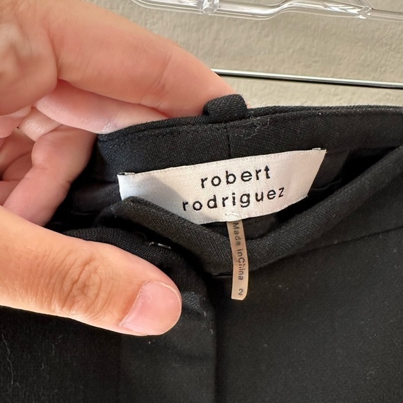 Robert Rodriguez Black Trouser Size 2 - Picture 3 of 7